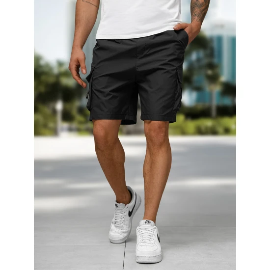 Vyriški juodi šortai Devon JS/27K6538/3