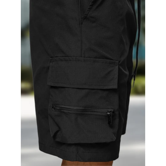 Vyriški juodi šortai Devon JS/27K6538/3