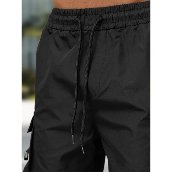 Vyriški juodi šortai Devon JS/27K6538/3