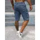 Vyriški džinsiniai mėlyni šortai Walker NB/MP0313B