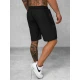Vyriški juodi sportiniai šortai Keller JS/12K1802/3