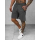Vyriški tamsiai pilki sportiniai šortai Keller JS/12K1802/5