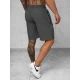 Vyriški tamsiai pilki sportiniai šortai Keller JS/12K1802/5