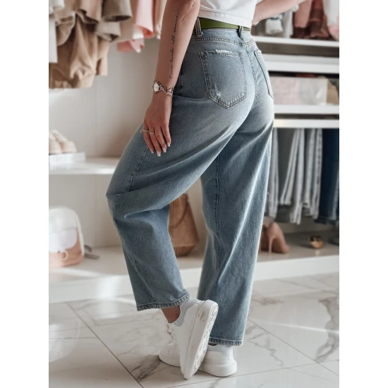 Moteriški mėlyni džinsai Widelegs UY2472