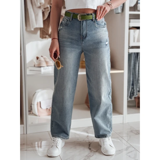 Moteriški mėlyni džinsai Widelegs UY2472