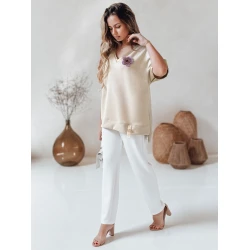 Moteriškos baltos kelnės Legis