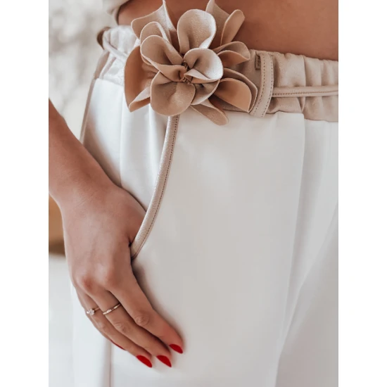 Moteriškos baltos kelnės Legis Kelnės