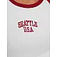 Sieviešu balts/arkans krekls Seattle USA JS/R61627
