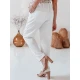 Moteriškos baltos kelnės Legis Kelnės