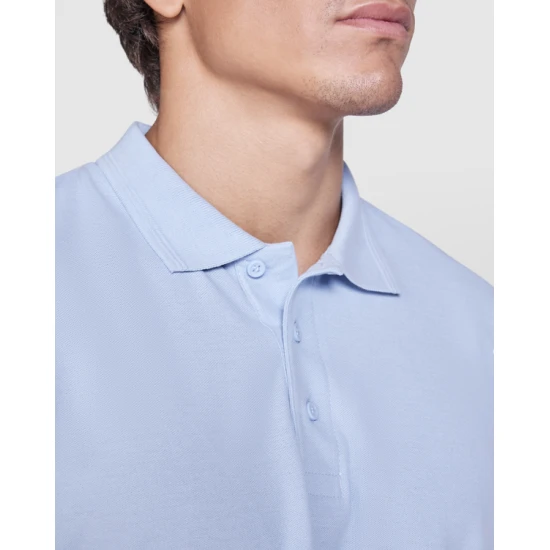 Vyriški šviesiai mėlyni polo marškinėliai Pegaso Marškinėliai | Polo Roly