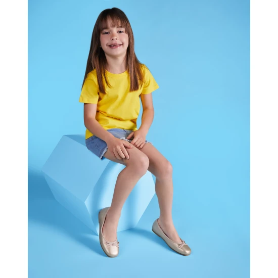 Vaikiški geltonos spalvos marškinėliai Stafford Marškinėliai | Polo Roly