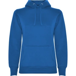 Moteriškas mėlynas džemperis su gobtuvu Urban women