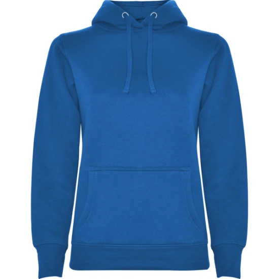 Moteriškas mėlynas džemperis su gobtuvu Urban women Džemperiai su gobtuvu Roly