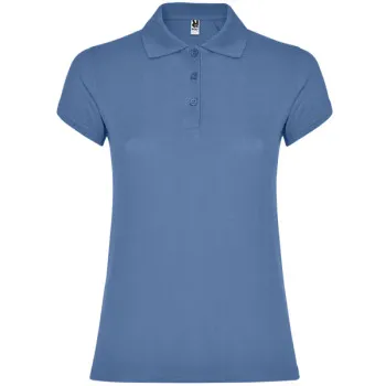 Women's Riviera blue polo shirt Star