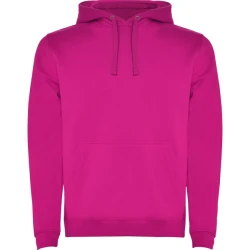 Rožinis džemperis su gobtuvu Urban