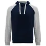 Children's dark blue/grey sweatshirt Badet