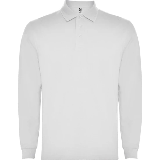 Vaikiški balti polo marškinėliai ilgomis rankovėmis Carpechild Marškinėliai | Polo Roly