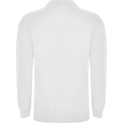 Vyriški balti polo marškinėliai ilgomis rankovėmis Carpe