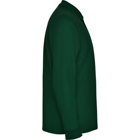 Vyriški tamsiai žali polo marškinėliai ilgomis rankovėmis Carpe Marškinėliai | Polo Roly