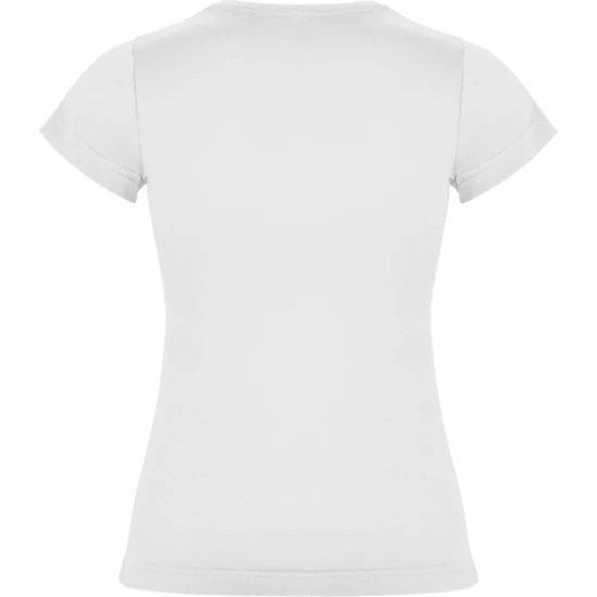 Moteriški baltos spalvos marškinėliai Jamaica Marškinėliai | Polo Roly