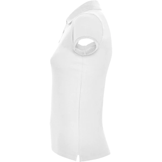 Moteriški balti polo marškinėliai Star Marškinėliai | Polo Roly