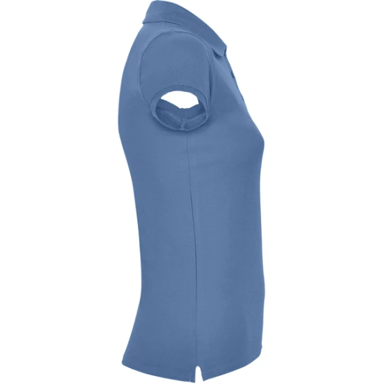 Moteriški Rivjeros mėlyna polo marškinėliai Star Marškinėliai | Polo Roly