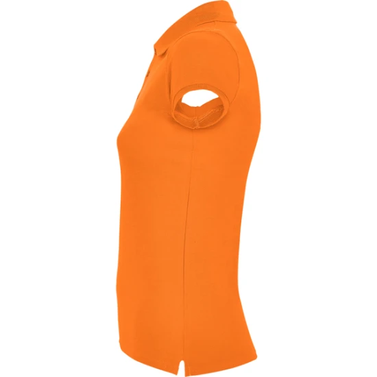 Moteriški oranžiniai polo marškinėliai Star Marškinėliai | Polo Roly