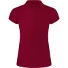 Women's burgundy polo shirt Star T-shirt | Polo Roly