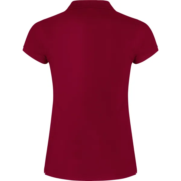 Women's burgundy polo shirt Star T-shirt | Polo Roly