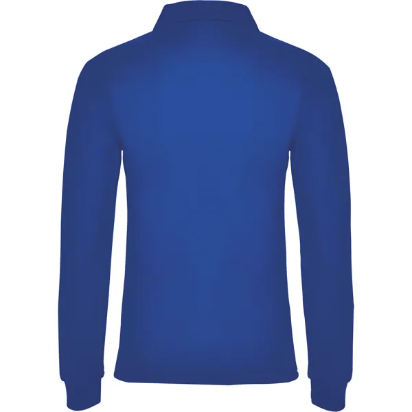 Women's bright blue long sleeve polo shirt Estrella T-shirt | Polo Roly