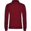 Women's burgundy long sleeve polo shirt Estrella T-shirt | Polo Roly