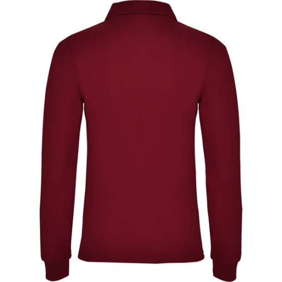 Moteriški bordo polo marškinėliai ilgomis rankovėmis Estrella Marškinėliai | Polo Roly