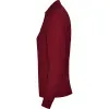 Women's burgundy long sleeve polo shirt Estrella T-shirt | Polo Roly