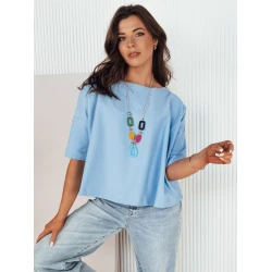 Moteriška šviesiai mėlyna palaidinė Buls