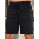 Vyriški juodi šortai Anet Šortai