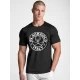 Vyriški juodos spalvos marškinėliai Blackgold Marškinėliai su užrašais