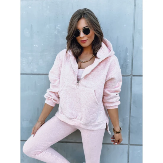 Trijų dalių moteriškas rožinis komplektas Kemy Moteriški komplektai