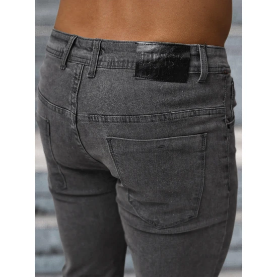 Vyriški tamsiai pilki džinsai Fernit Kelnės