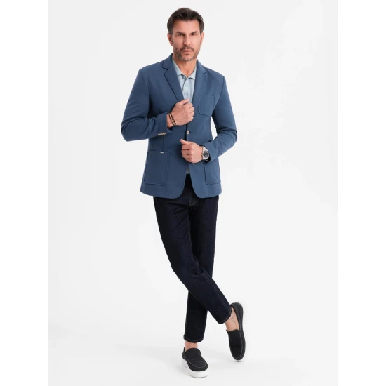 Vyriškas mėlynas švarkas Azan Švarkai | Kostiumai