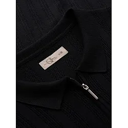 Men's black polo shirt Elegant