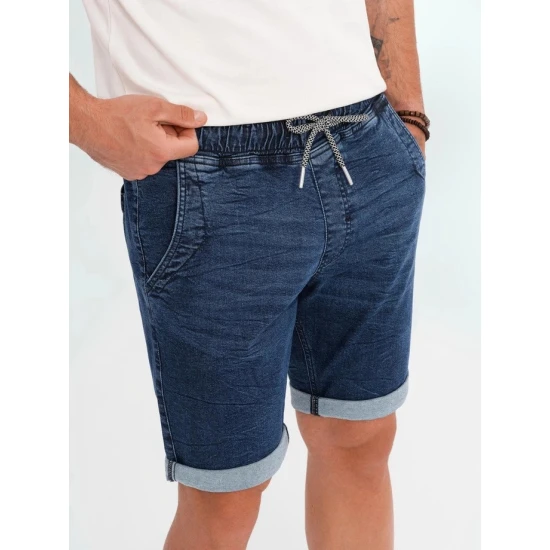 Vyriški tamsiai mėlyni šortai Ford Šortai