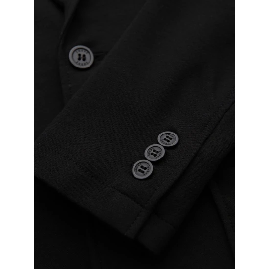 Vyriškas juodas švarkas Azan Švarkai