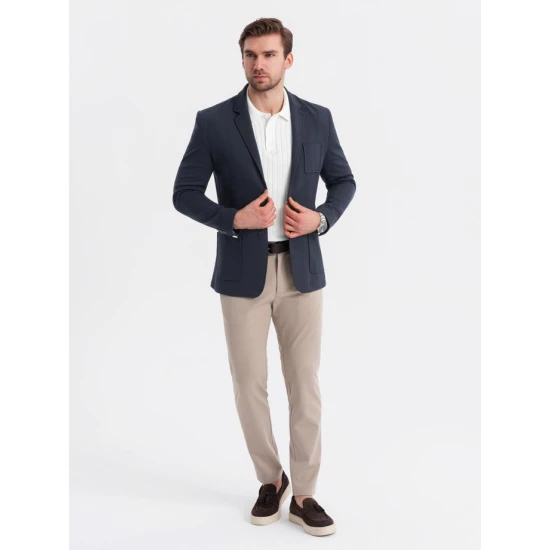 Vyriškas tamsiai mėlynas švarkas Azan Švarkai | Kostiumai