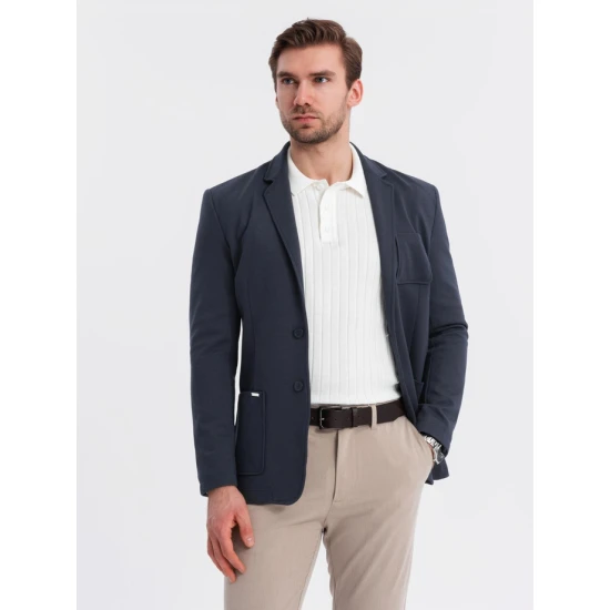 Vyriškas tamsiai mėlynas švarkas Azan Švarkai | Kostiumai