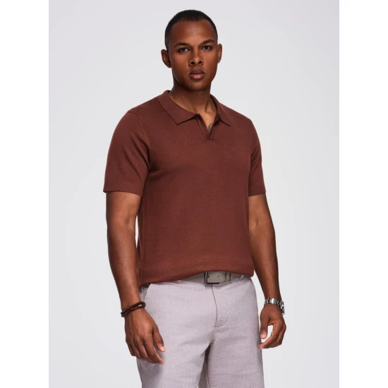Vyriški rudi polo marškinėliai Mark POLO marškinėliai
