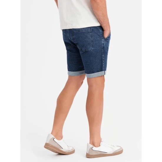 Vyriški tamsiai mėlyni šortai Ford Šortai