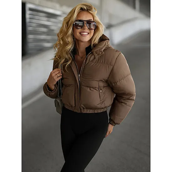Women's brown jacket Trini Women's jackets