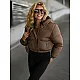Women's brown jacket Trini Women's jackets