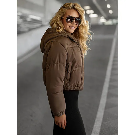 Women's brown jacket Trini Women's jackets