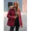 Moteriška bordo spalvos striukė Mona Moteriškos striukės